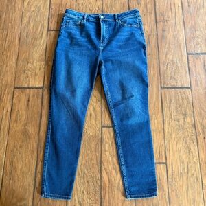 Old Navy Dark Blue Rockstar Super Skinny Jeans - High Rise